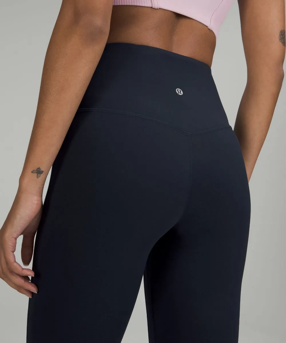 Align Lululemon High Waist Flared Mini Pants, Navi