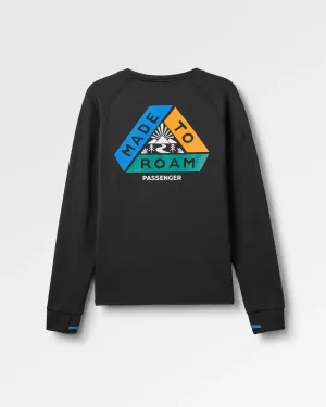 Alpine Recycled Base Layer LS T-Shirt - Black