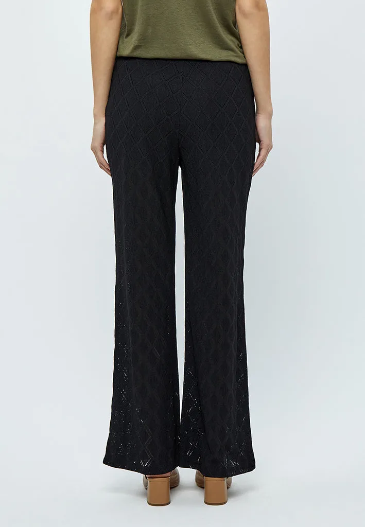 Amuse Flared Pants - Black