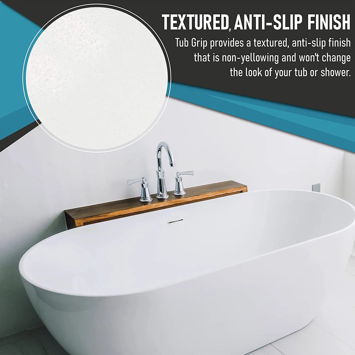 Anti-Slip Bathtub and Shower Coating - Tub Grip