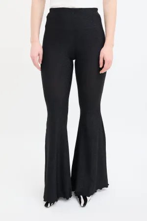 Black Cosmos Lurex Pant