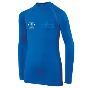 Blue Flames Abc Kids Ls Base Layer