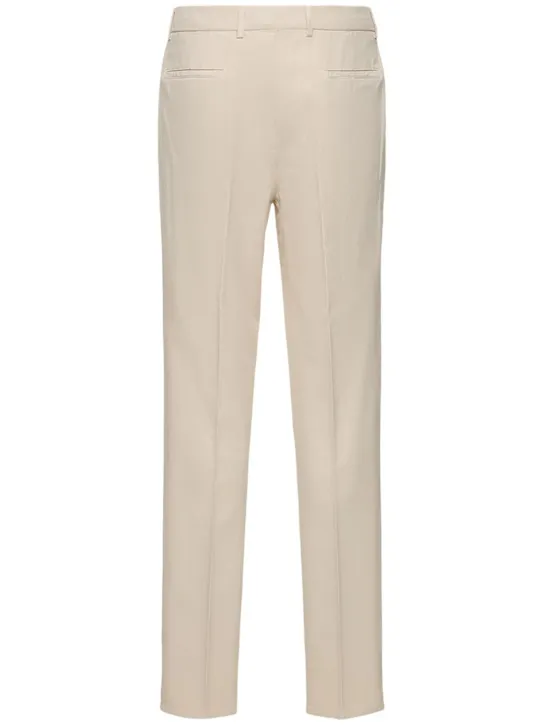 Brunello Cucinelli   Cotton gabardine straight pants 