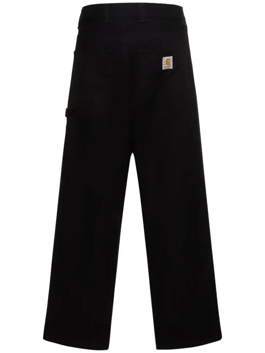 Carhartt WIP   Wide panel rinsed pants 