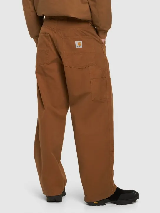 Carhartt WIP   Wide panel rinsed pants 