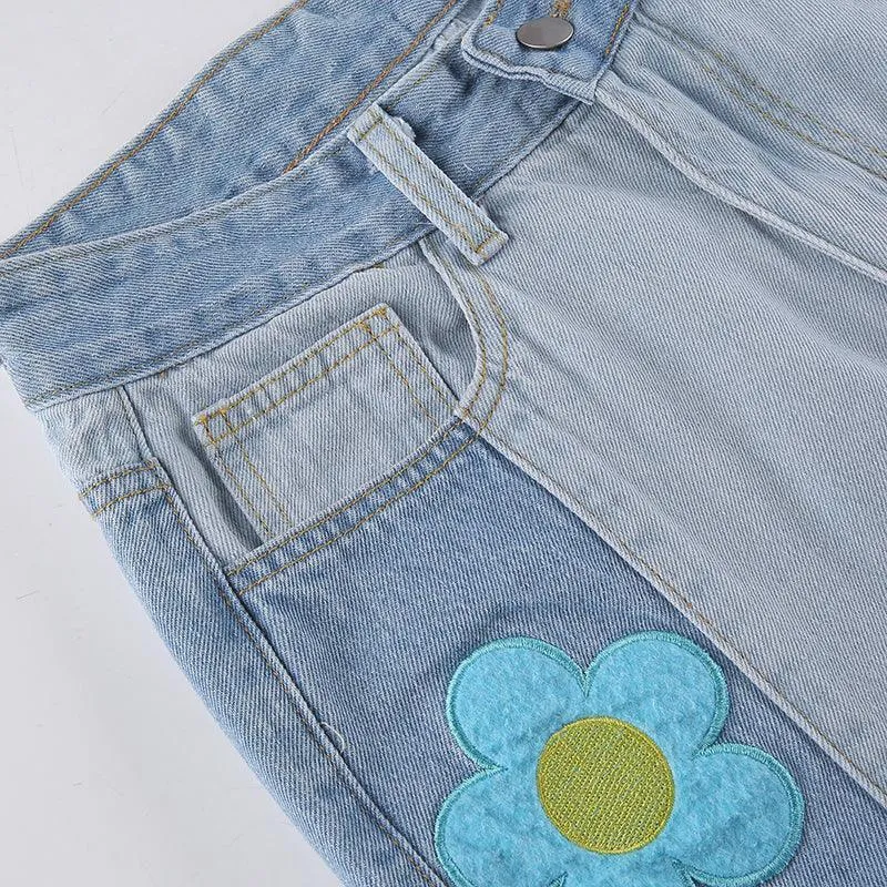 Daisy Flare Denim Pants