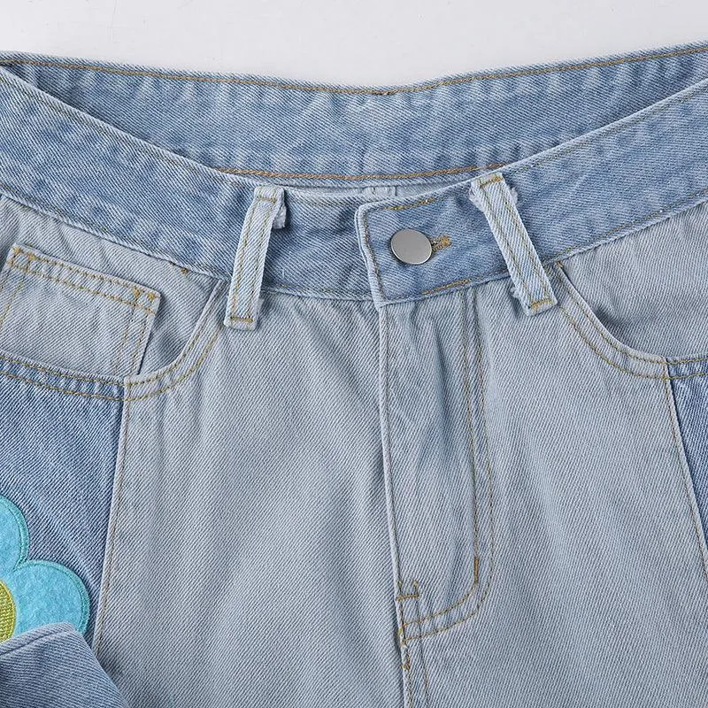 Daisy Flare Denim Pants