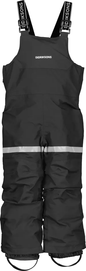 Didriksons Kids&#x27; Bjärven Bib Pants Black | Buy Didriksons Kids&#x27; Bjärven Bib Pants Black here | Outnorth