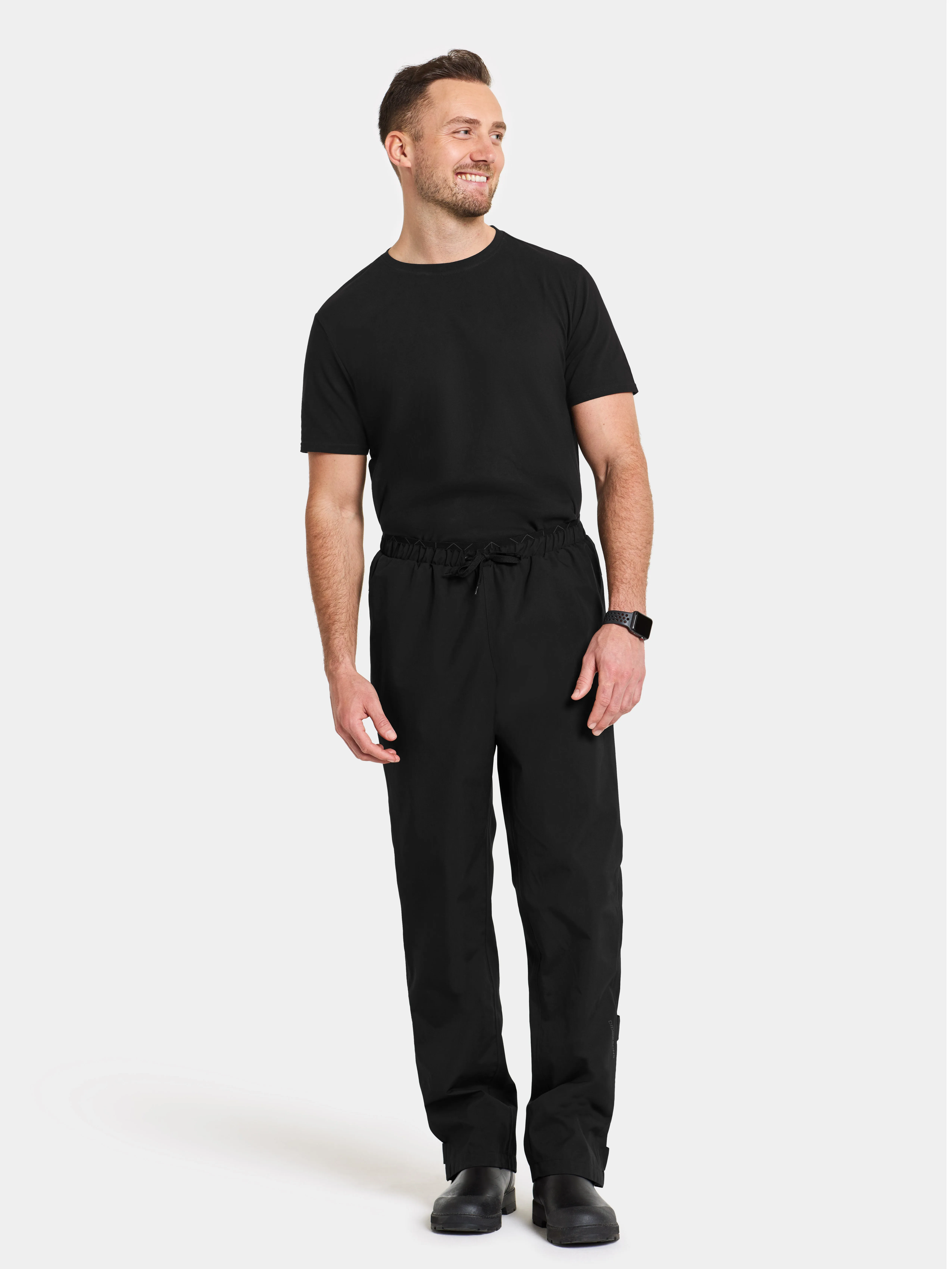 Didriksons Unisex Grit Pants 2 Black | Buy Didriksons Unisex Grit Pants 2 Black here | Outnorth