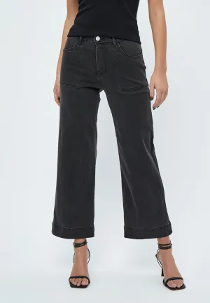 DSFlorence HW Denim Pants - BLACK WASHED