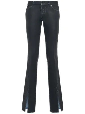 Dsquared2   Icon mid rise trumpet flared jeans 