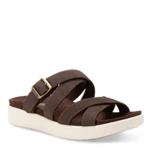 Eastland Women's Machias Slide Sandal - Brown 3323-02M