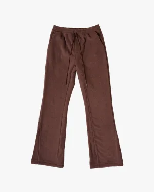 EPTM COMFY FLARE PANTS-BROWN