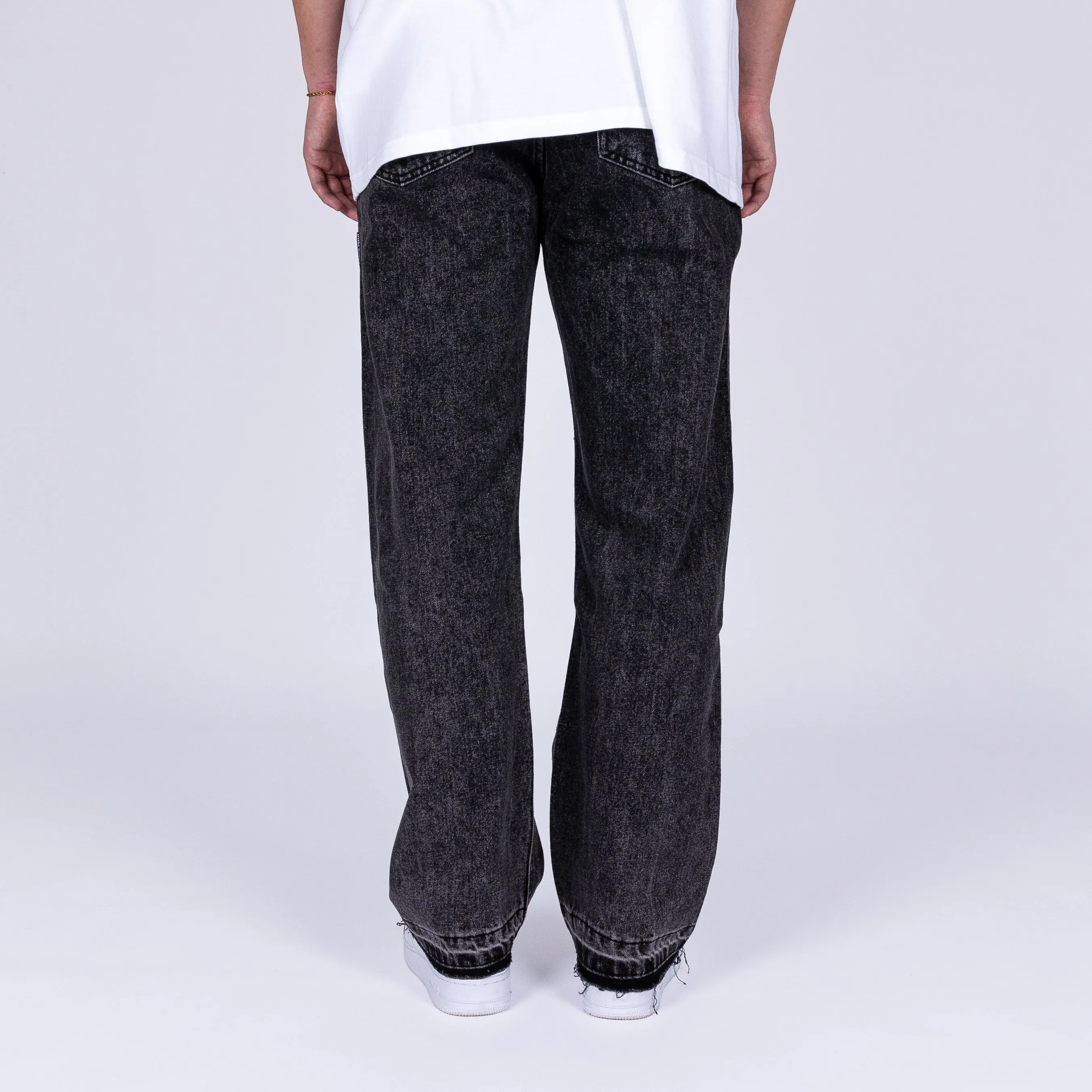 FLARED JEANS BLACK