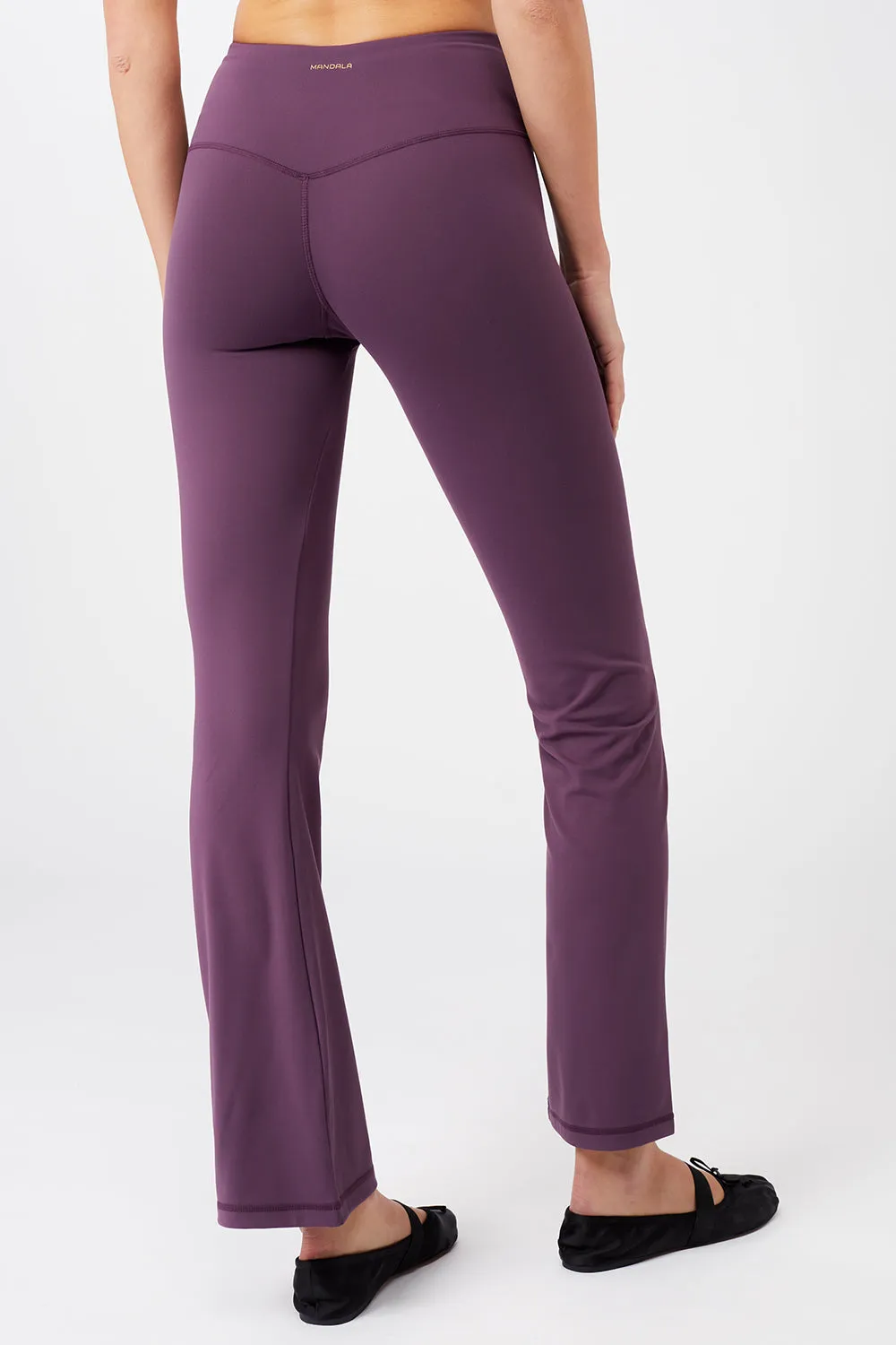 Flared Sports Pants (Purple Passion)