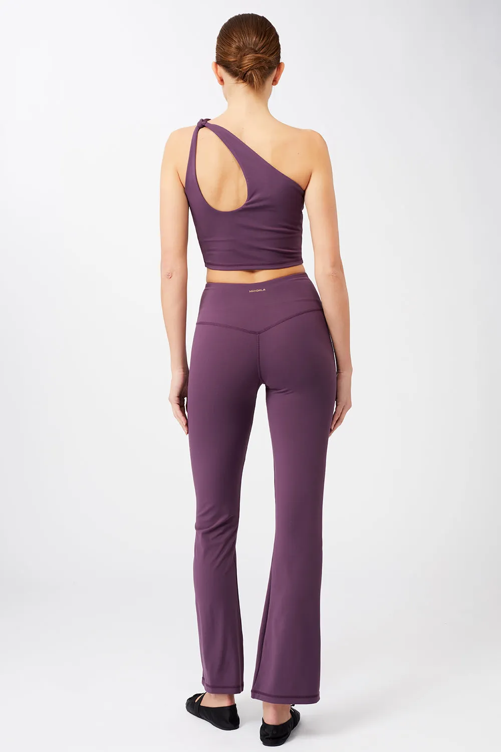 Flared Sports Pants (Purple Passion)