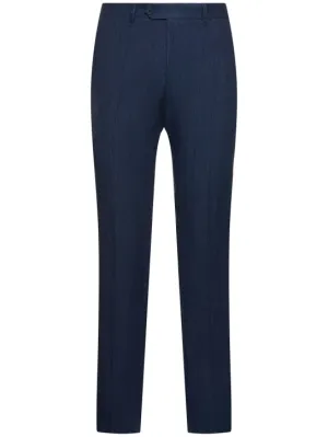 Frescobol Carioca   Affonso tailored linen pants 