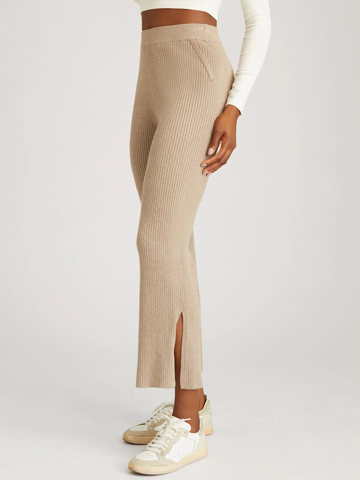 Gabby: Rib Sweater Pants