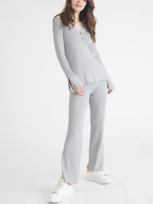 Gabby: Rib Sweater Pants