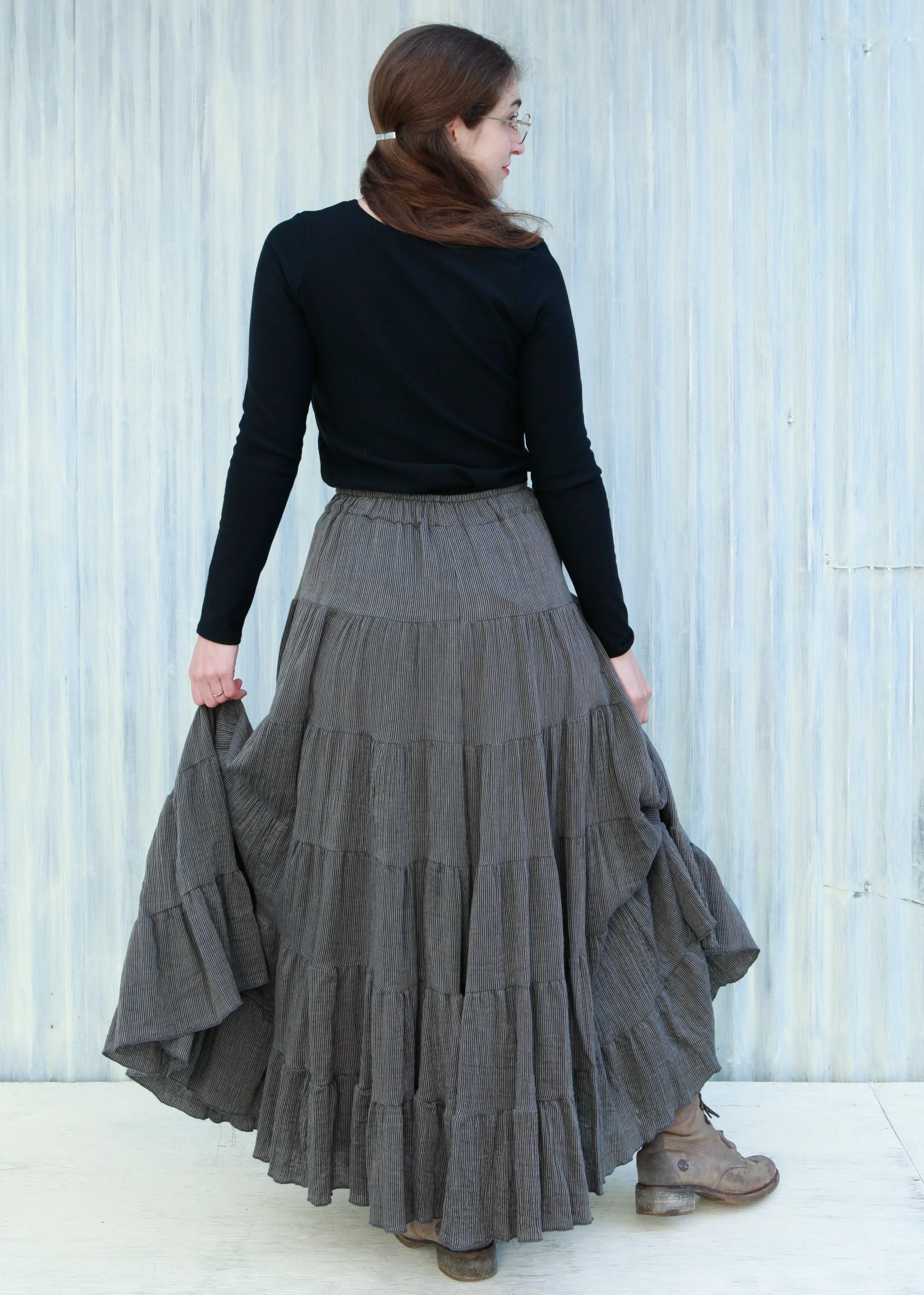 Granite Peasant Skirt