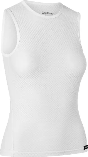 Gripgrab Women&#x27;s Ultralight Mesh Sleeveless Base Layer White | Buy Gripgrab Women&#x27;s Ultralight Mesh Sleeveless Base Layer White here | Outnorth