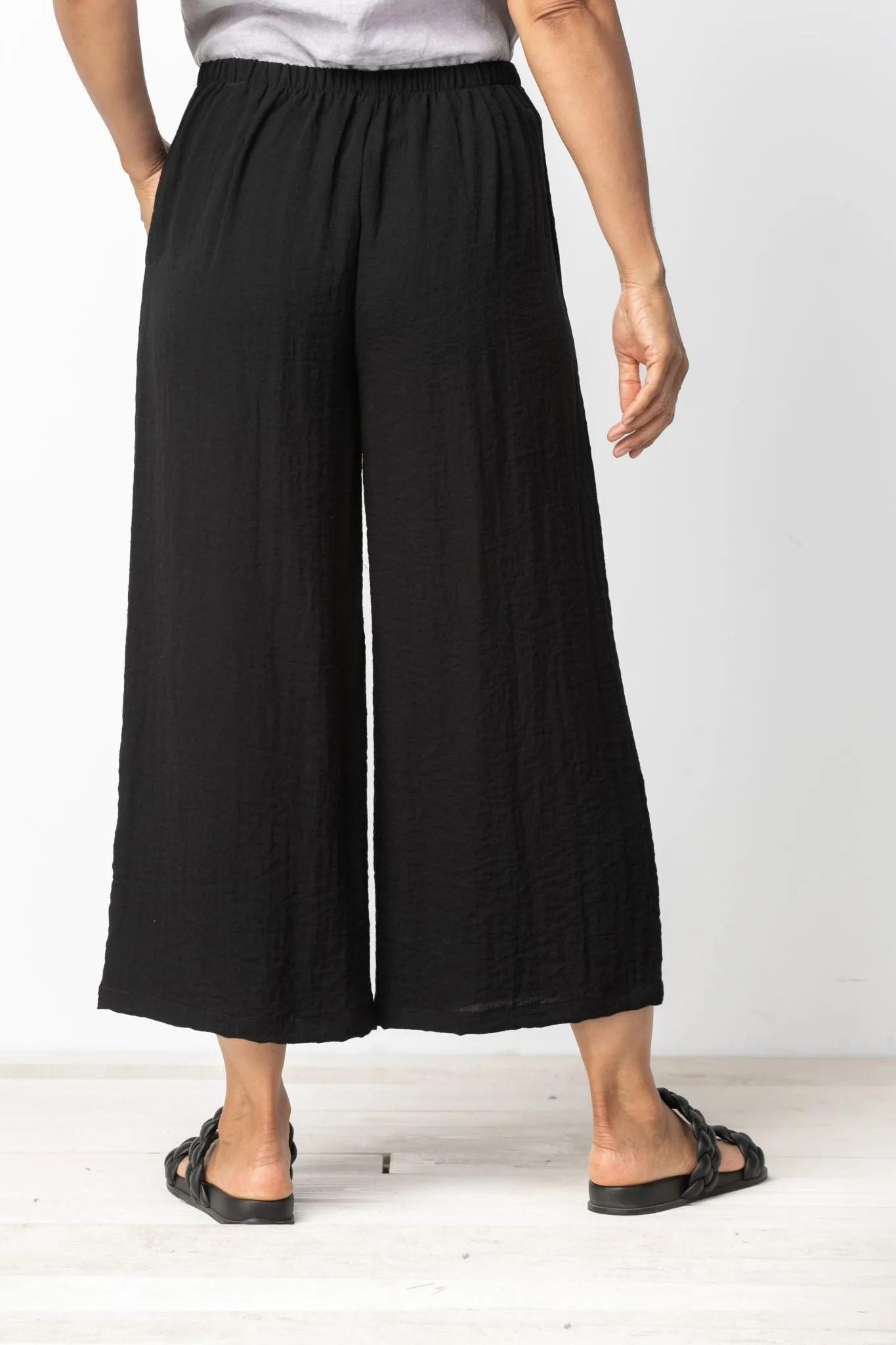 Habitat Sale, 30667 Crop Pant, Black 50% Off Regular Price