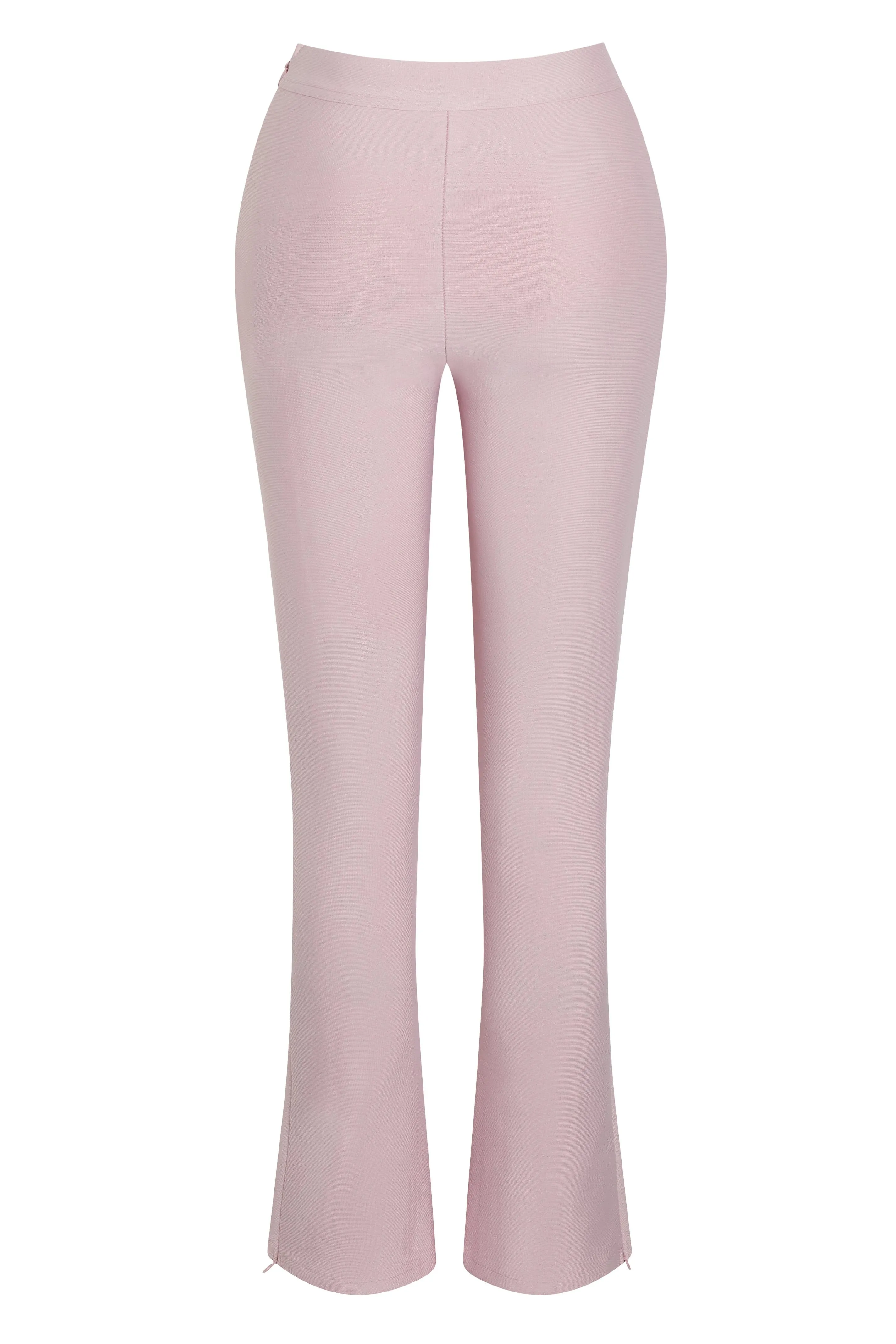 Haze High Waist Trendy Bandage Pants - Pink