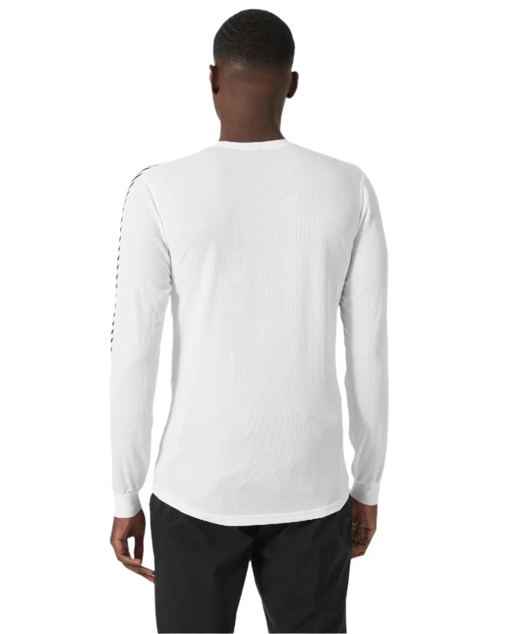 Helly Hansen Mens Lifa Stripe Long Sleeve Crew Base Layer