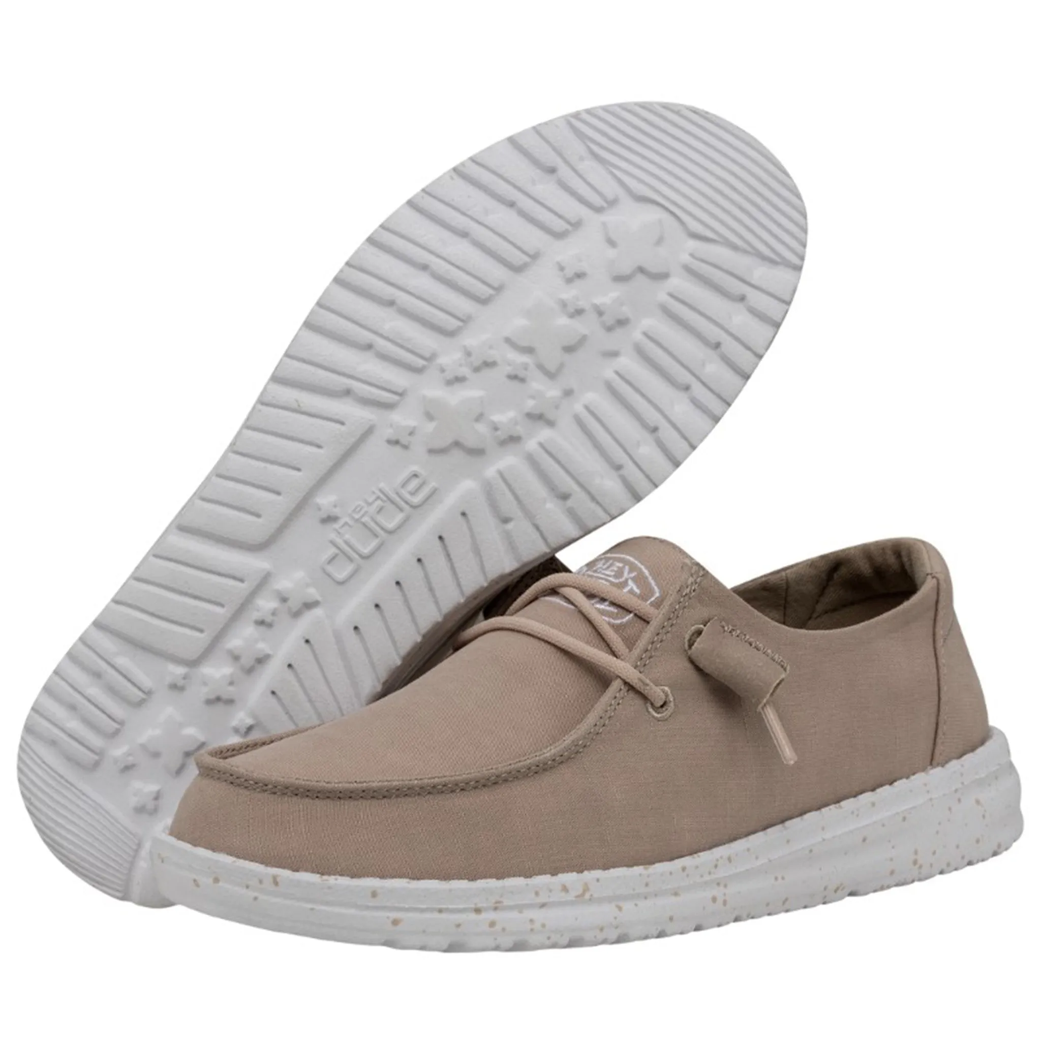 Hey Dude Wendy Slub Canvas Tan