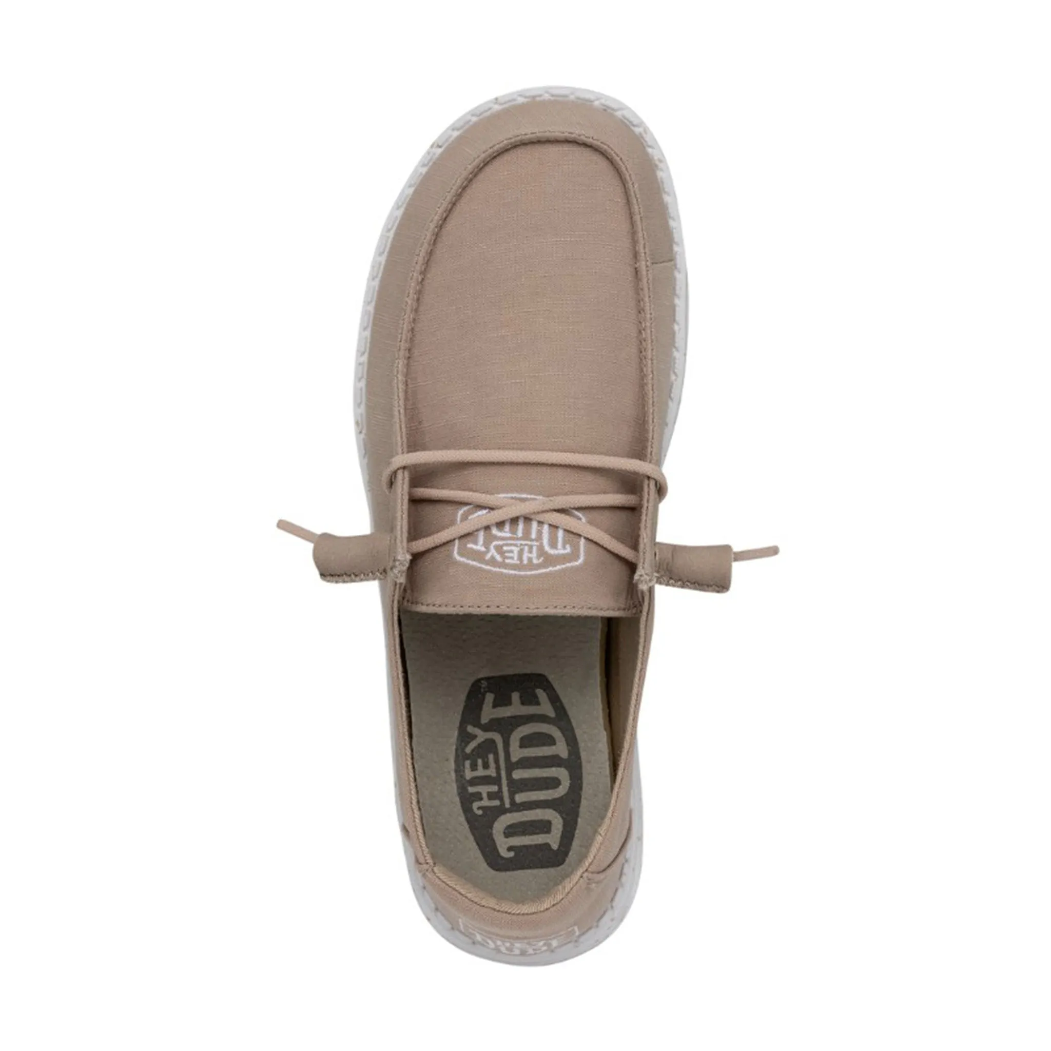 Hey Dude Wendy Slub Canvas Tan