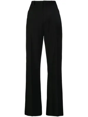 Jacquemus Le Splash Sauge Flared Wool-Blend Trousers