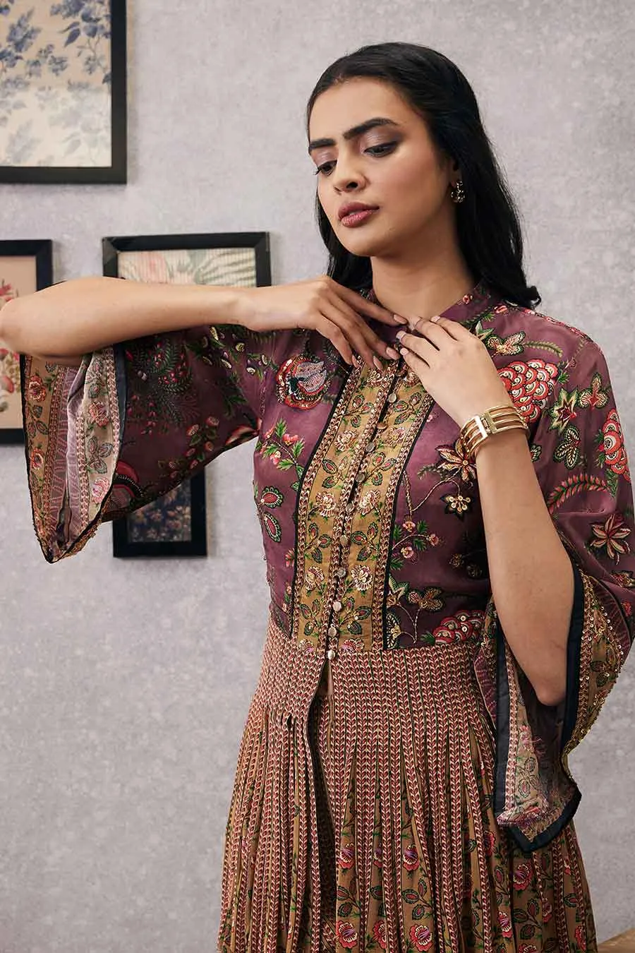 Mehr Embroidered Kurta Set