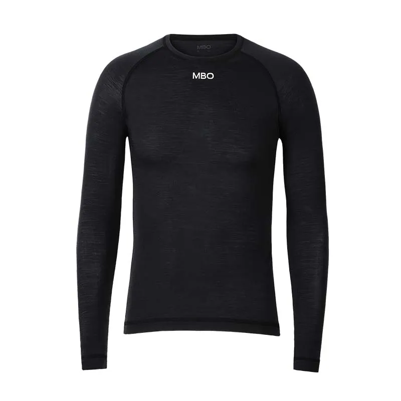 Men's Merino Wool Long Sleeve Base Layer B340