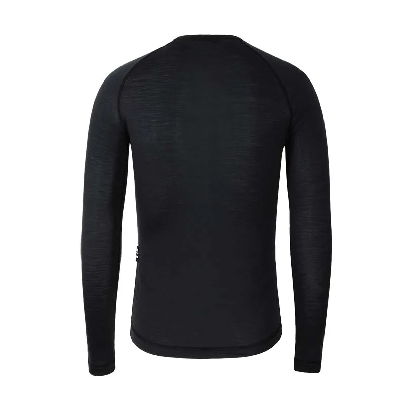 Men's Merino Wool Long Sleeve Base Layer B340