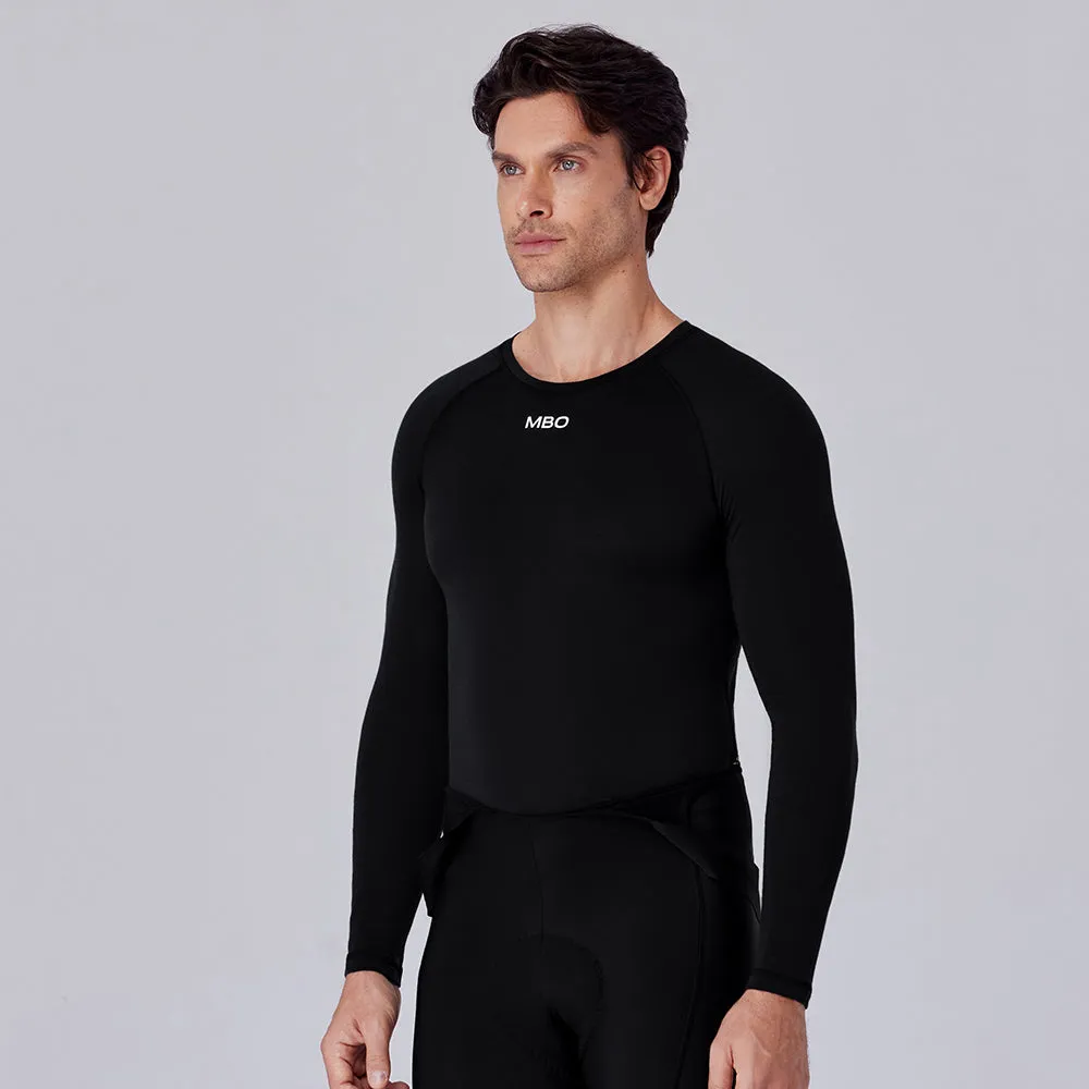 Men's Merino Wool Long Sleeve Base Layer B340