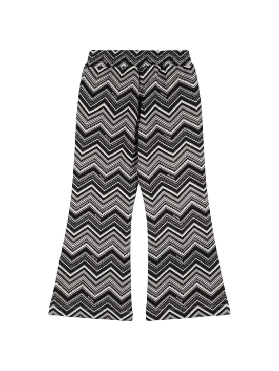 Missoni   Printed cotton jersey pants 