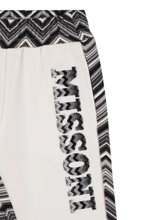 Missoni   Printed cotton jersey pants 