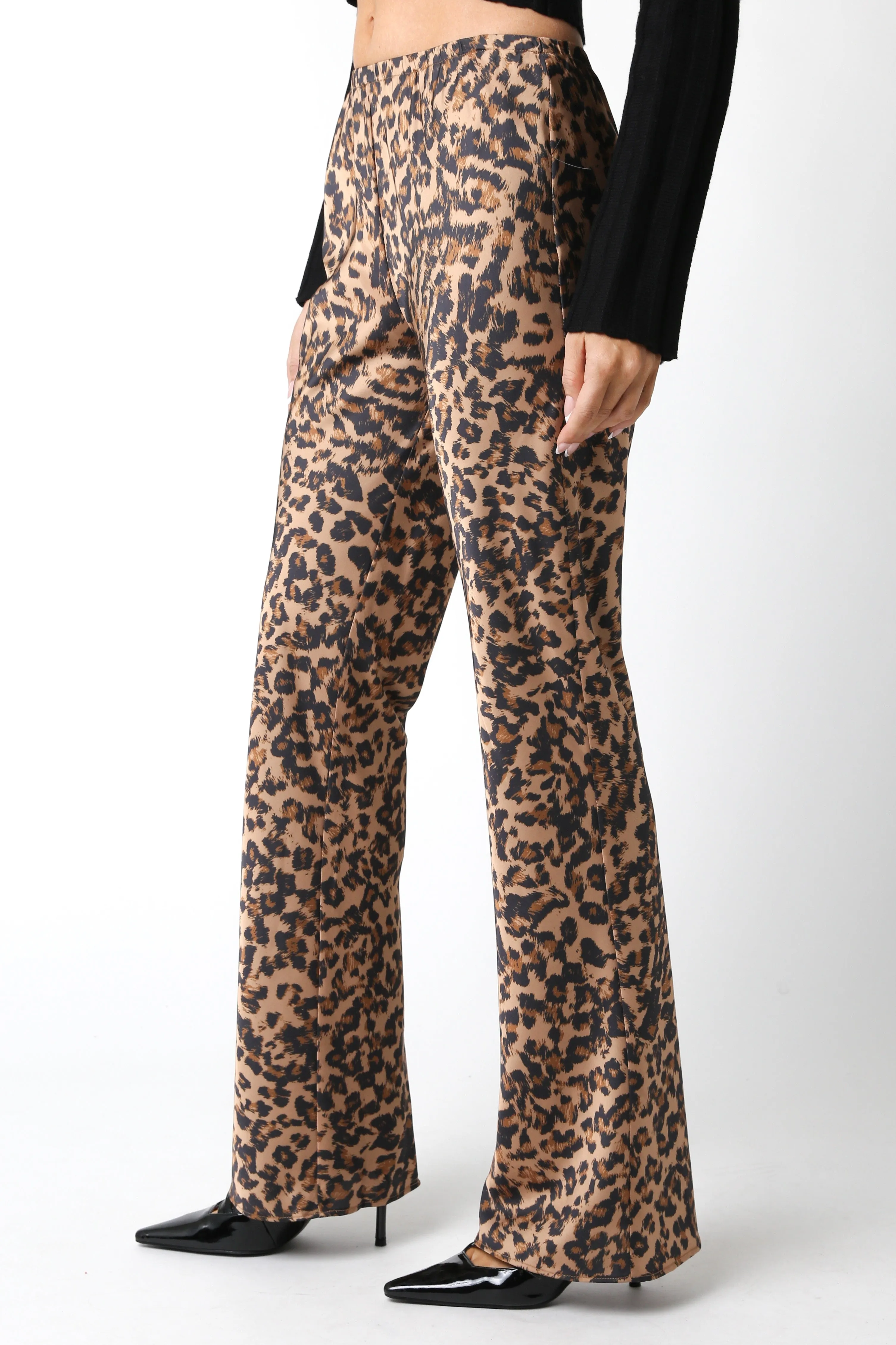 Nadia Leopard Print Pants