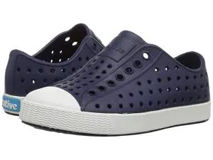 Native Kid's Jefferson Sneaker - Regatta Blue/Shell White 13100100-4201