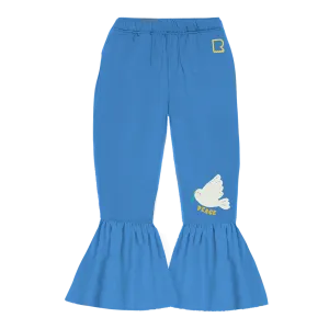 Peace Dove Flared Track Pants