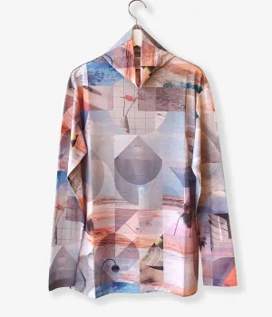 PHEENY/PRINT DRAPE NECK(MULTI)(1)