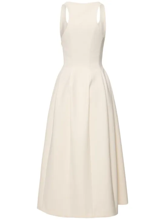 Philosophy Di Lorenzo Serafini   Tech crepe flared midi dress 