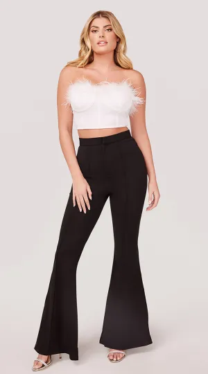 Pieces of Flare High Waisted Pants