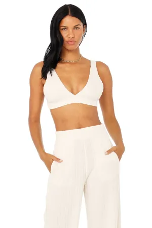 Ribbed Take Comfort Bra - Ivory