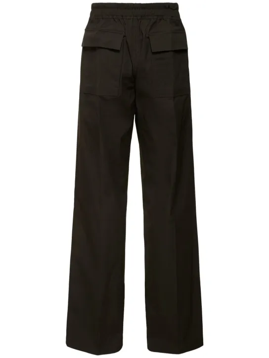 Rick Owens   Dietrich Drawstring cotton pants 