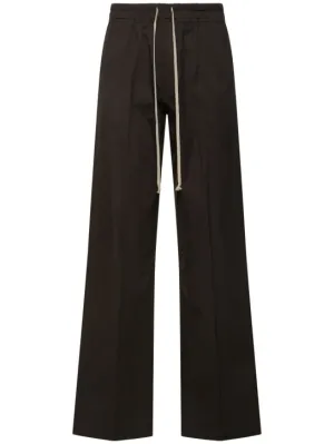 Rick Owens   Dietrich Drawstring cotton pants 