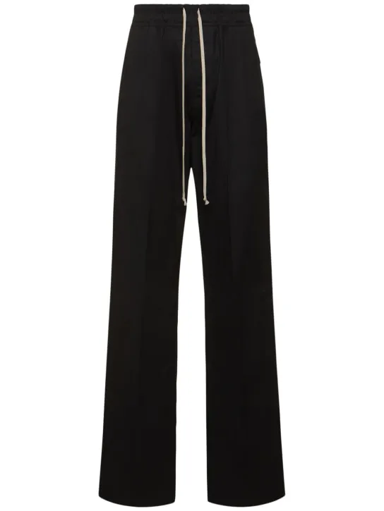 Rick Owens   Dietrich Drawstring cotton pants 