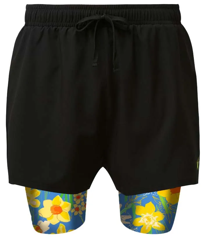 Sale 2 in 1 Double Layer Ultra Shorts | Daffodilly