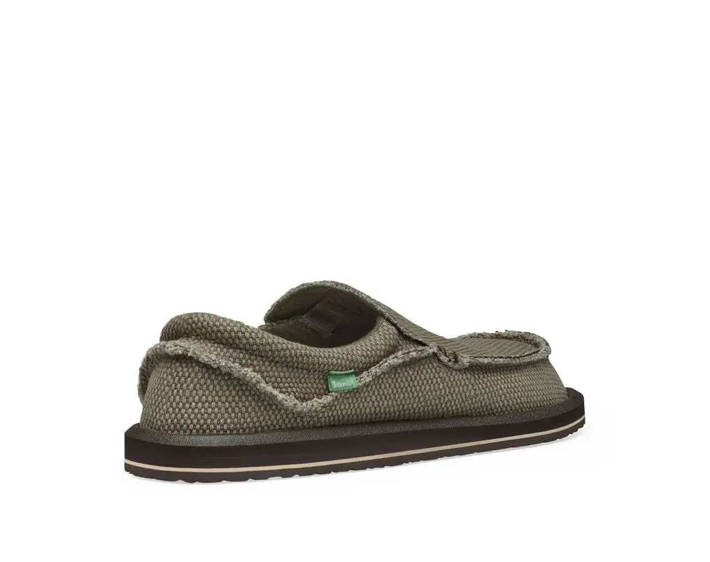 Sanuk Men's Chiba Slip On Shoe - Brown SMF1047