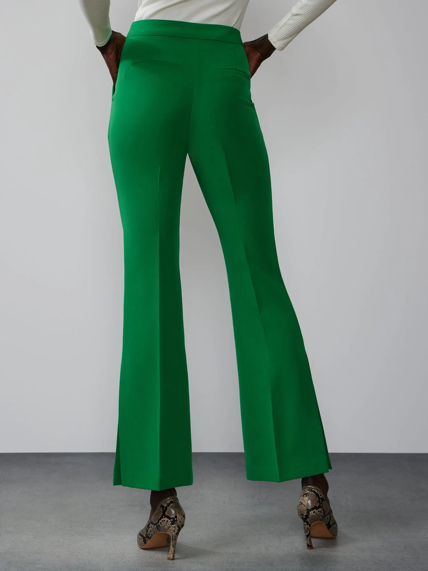 Side Slit Kick Flare Pant